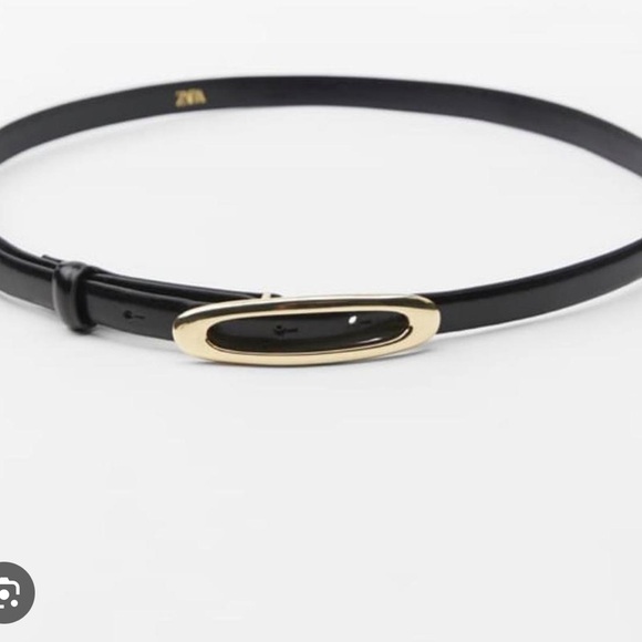 ZARA FINE LEATHER BELT, Size 30. 100% leather - Picture 2 of 3